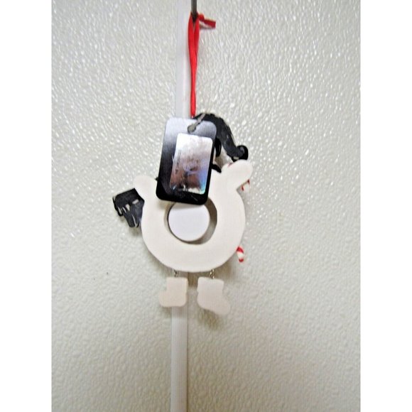 NHL Pittsburgh Penguins Clay Dough Snowman Xmas Ornament Team Sports America - Picture 2 of 2